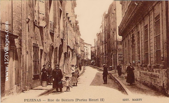 Carte postale de Pézenas