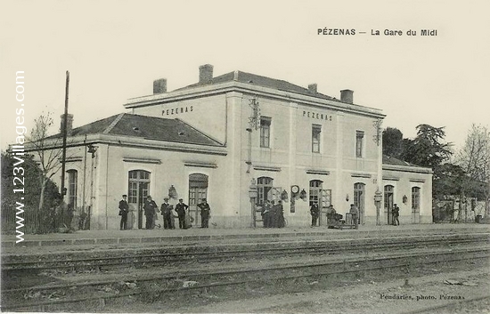 Carte postale de Pézenas