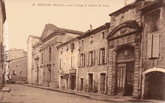 Carte postale de Pézenas