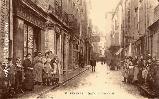 Carte postale de Pézenas