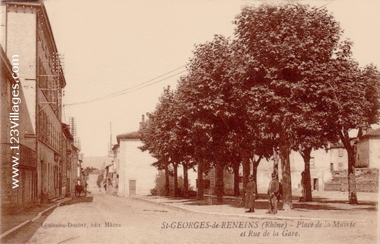 Carte postale de Saint-Georges-de-Reneins