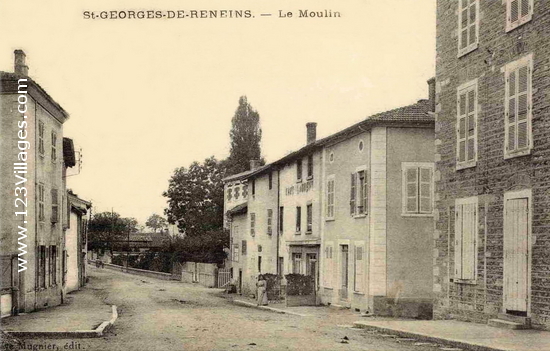 Carte postale de Saint-Georges-de-Reneins