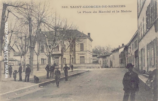 Carte postale de Saint-Georges-de-Reneins