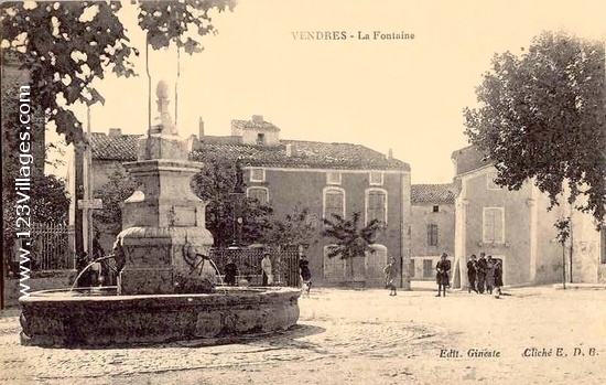 Carte postale de Vendres