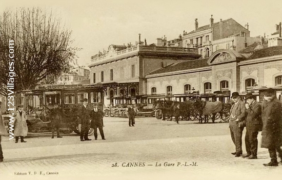 Carte postale de Cannes