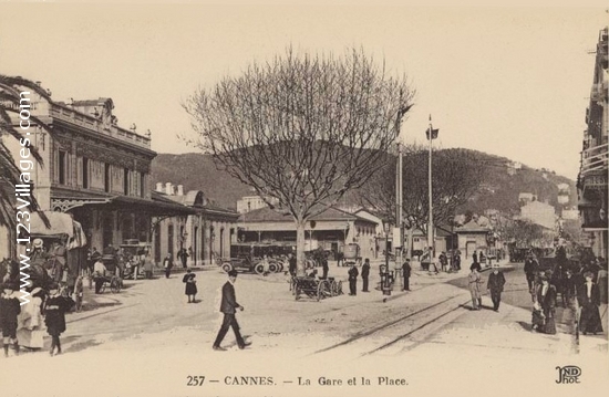 Carte postale de Cannes