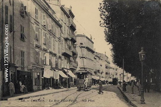 Carte postale de Cannes