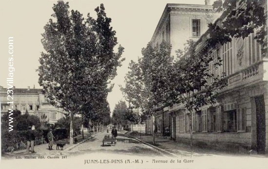 Carte postale de Juan-les-Pins