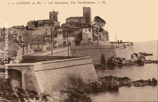 Carte postale de Antibes