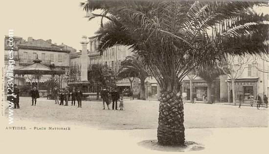 Carte postale de Antibes