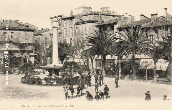 Carte postale de Antibes