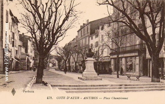 Carte postale de Antibes