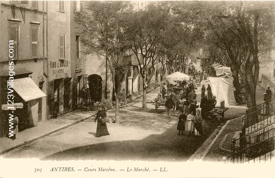 Carte postale de Antibes