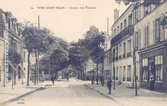 Carte postale de Saint-Maur-des-Fossés