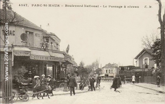 Carte postale de Saint-Maur-des-Fossés