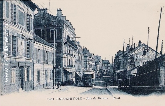 Carte postale de Courbevoie