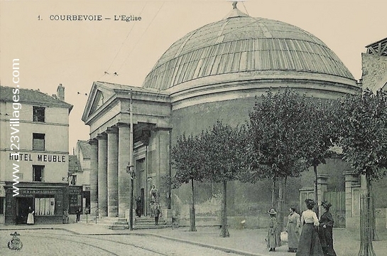 Carte postale de Courbevoie