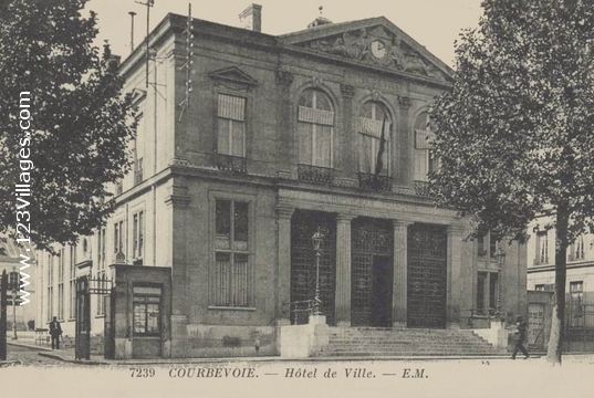 Carte postale de Courbevoie