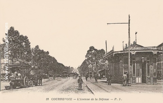 Carte postale de Courbevoie