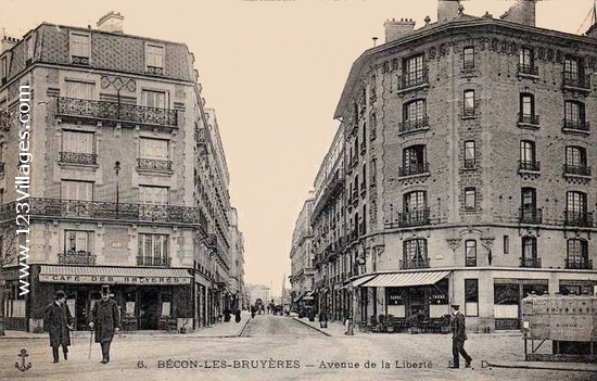 Carte postale de Courbevoie