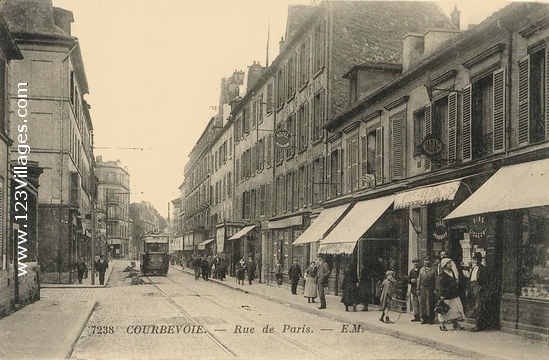 Carte postale de Courbevoie