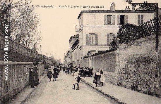 Carte postale de Courbevoie