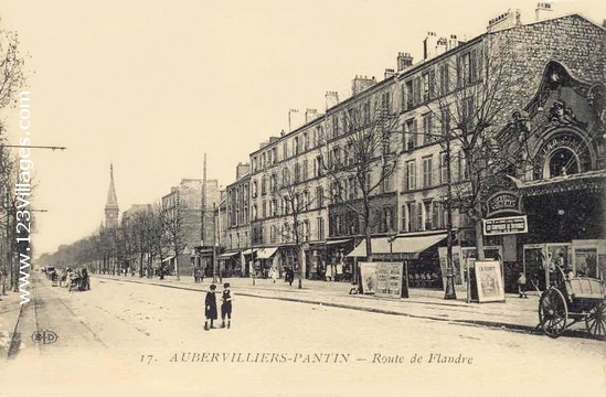 Carte postale de Aubervilliers