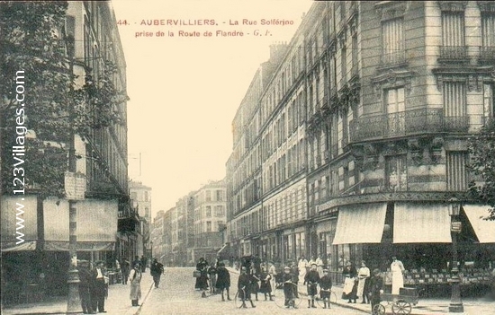 Carte postale de Aubervilliers