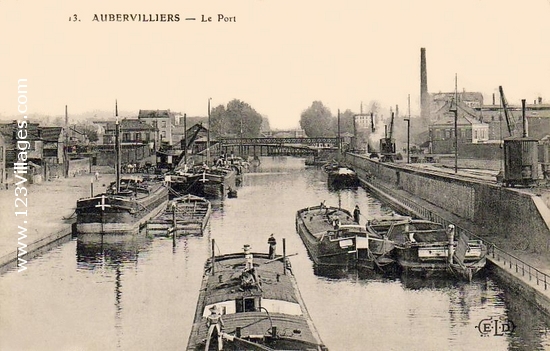 Carte postale de Aubervilliers