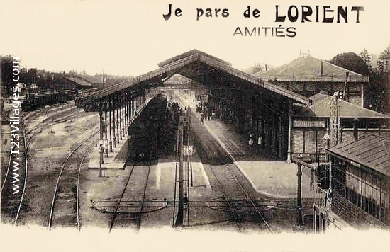 Carte postale de Lorient