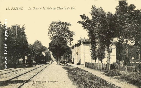 Carte postale de Pessac