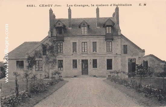 Carte postale de Cergy