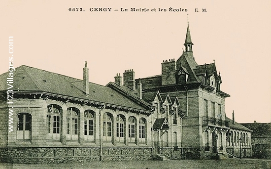 Carte postale de Cergy