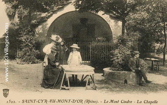 Carte postale de Saint-Cyr-au-Mont-d Or