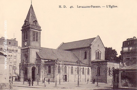 Carte postale de Levallois-Perret