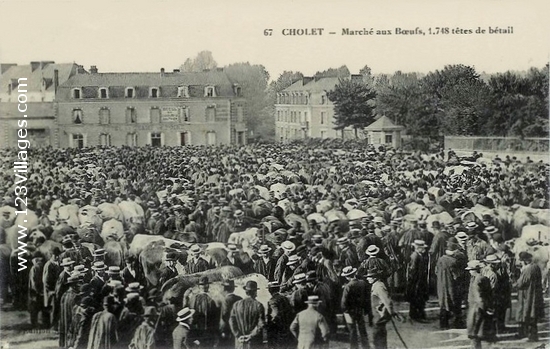 Carte postale de Cholet