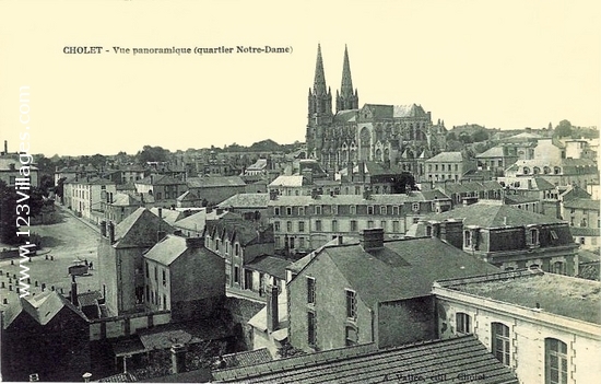 Carte postale de Cholet