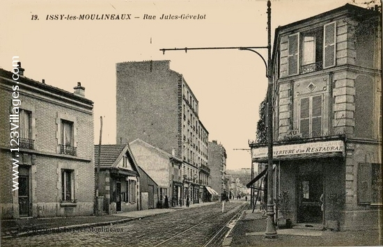 Carte postale de Issy-les-Moulineaux