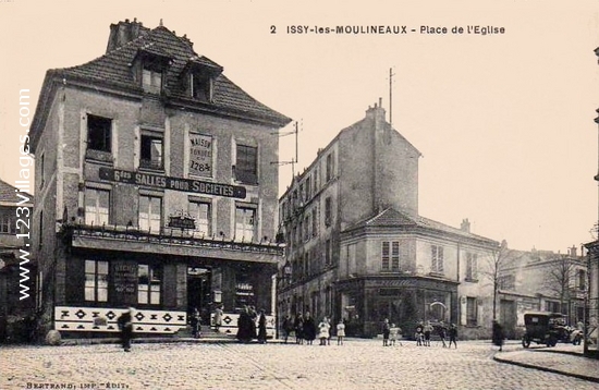 Carte postale de Issy-les-Moulineaux