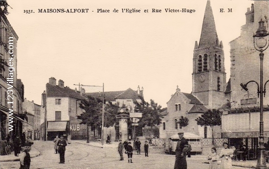 Carte postale de Maisons-Alfort