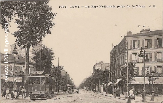 Carte postale de Ivry-sur-Seine