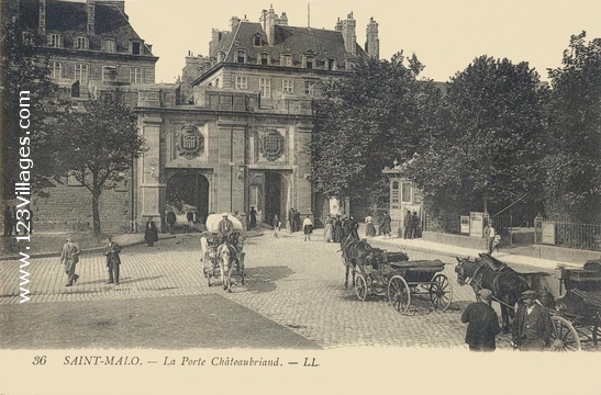 Carte postale de Saint-Malo