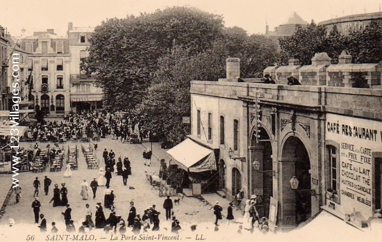 Carte postale de Saint-Malo