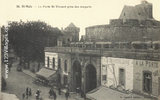 Carte postale de Saint-Malo