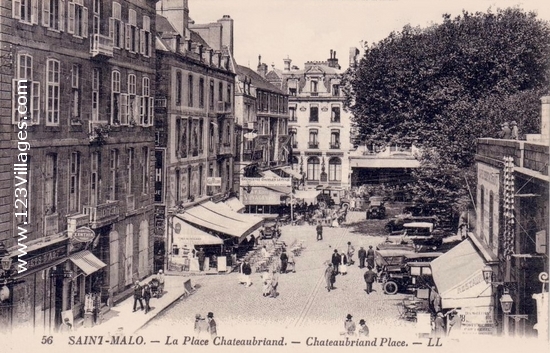 Carte postale de Saint-Malo