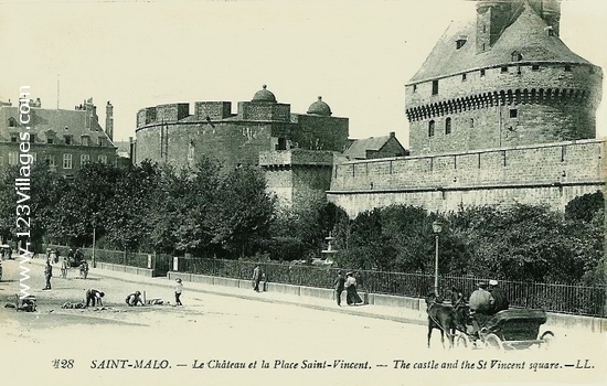 Carte postale de Saint-Malo