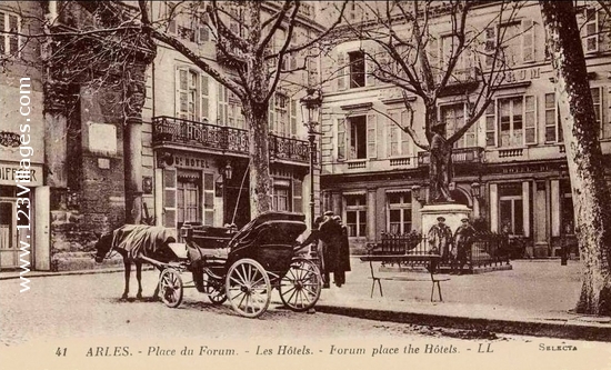 Carte postale de Arles