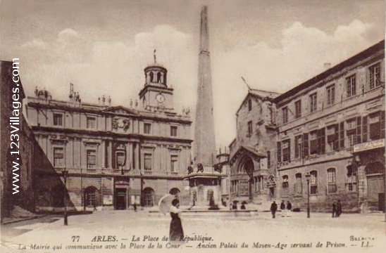 Carte postale de Arles