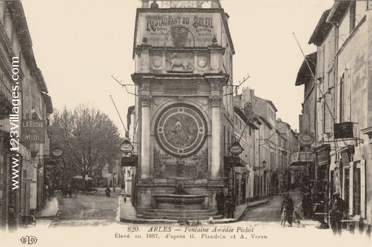 Carte postale de Arles