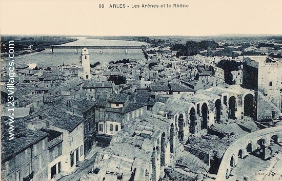 Carte postale de Arles